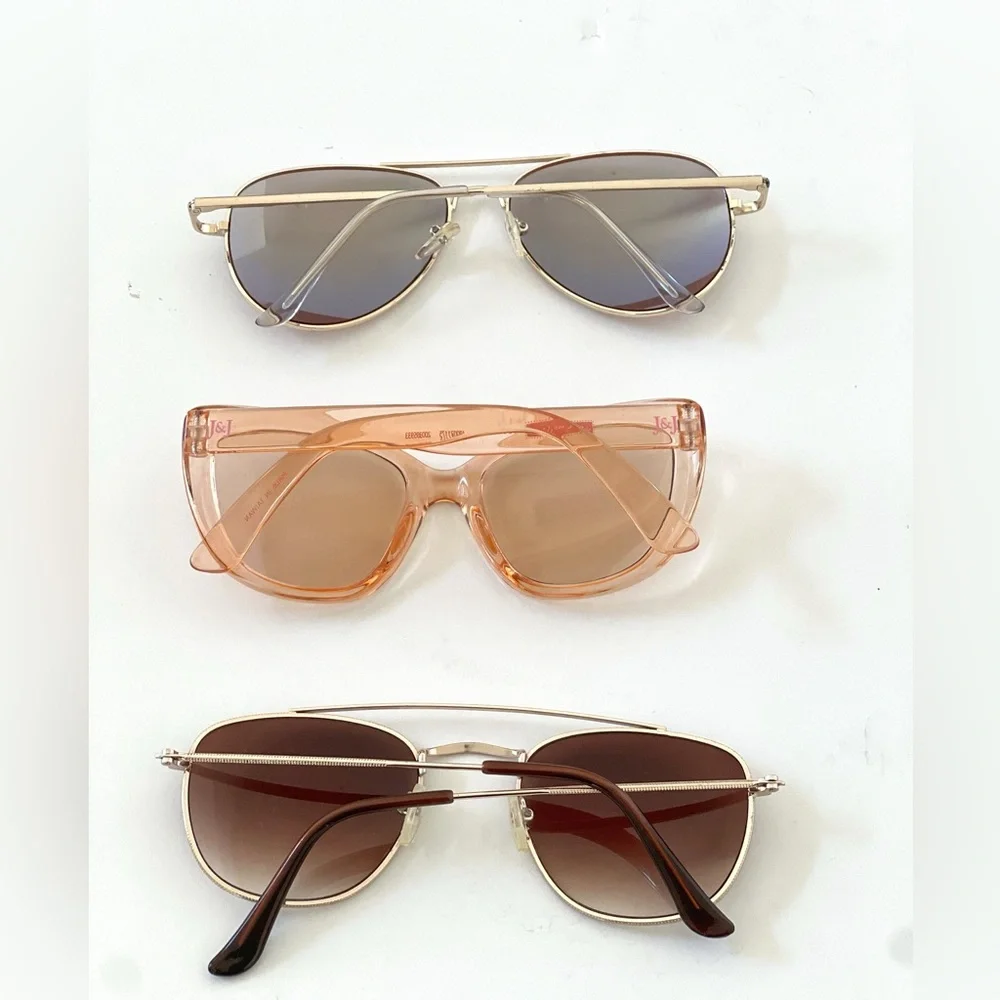 Girls Stylish Sunglasses Trio - Joyfolie & Janie & Jack